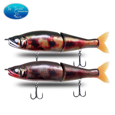 Cflure Fisnhing Isca Swimbait Flutuante Afundando Lento 220mm Grande