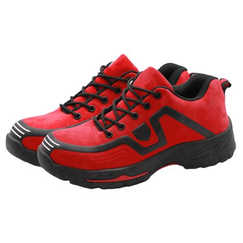 Trainers Red Saftey Shoes Kevlar Insole Eternity Safety