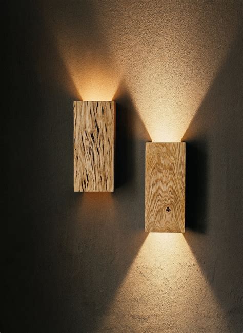 Handcrafted Wooden Wall Sconce Aurora L 25x12 5x12 5cm 9 8x5x5in Home