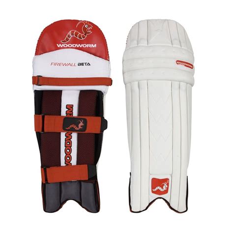 Woodworm Cricket Firewall Junior Batting Pads Beta Woodwormtv