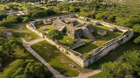 Fort Of San Jose El Alto A Spanish Colonial Fort In Campeche Mexico