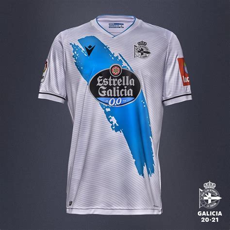 Terceira Camisa Do Deportivo La Coru A Macron Mdf