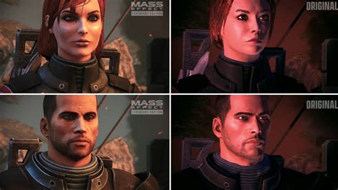 Mass Effect 2 Legendary Edition Comparison Mass Effect Legendary