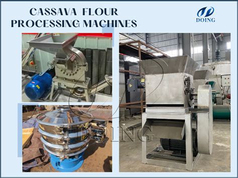 Doing Company Cassava Processing Machine Delivery Cassava Processing