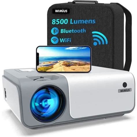 G Wifi Videoprojecteur Full Hd Bluetooth Wimius W Lumen