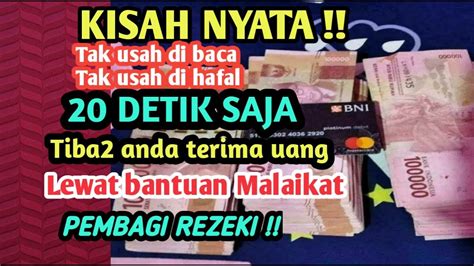 BUKTIKAN KEAJAIBAN DOA PENDEK INI Baca Saat Anda Butuh Uang Maka