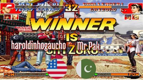 FT5 Kof97 Haroldinhogaucho US Vs Mr Pak PK King Of Fighters 97