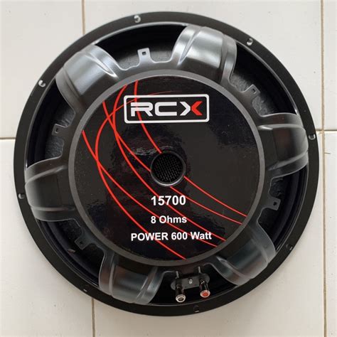 Jual Speaker Rcx Inch Power Watt Indonesia Shopee Indonesia