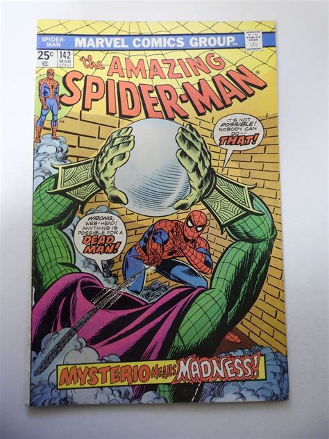 The Amazing Spider Man 142 1975 FN Condition Comic Books Bronze