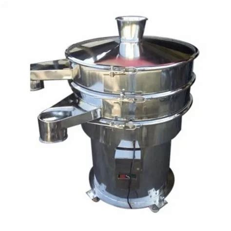 4 5 HP Stainless Steel Vibro Sifter Machine For Pharmaceutical