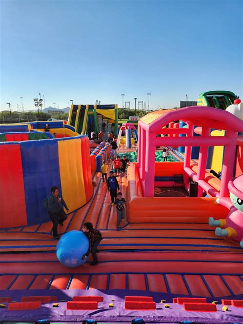 9 Grand Opening Weekend Funboxaz Worlds Biggest Bounce House Is