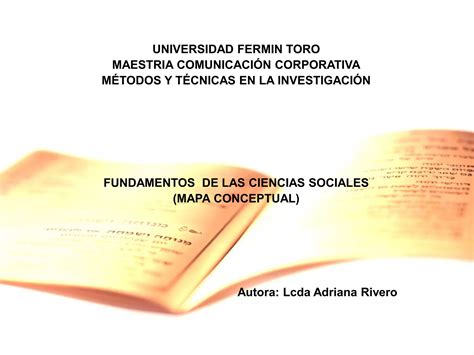 Fundamentos Ciencias Sociales PPT