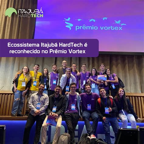 Ecossistema Itajubá HardTech é reconhecido no Prêmio Vortex INOVAI