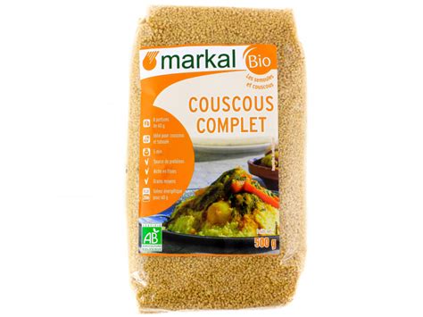 Markal Couscous Complet Bio 500g Coopnature