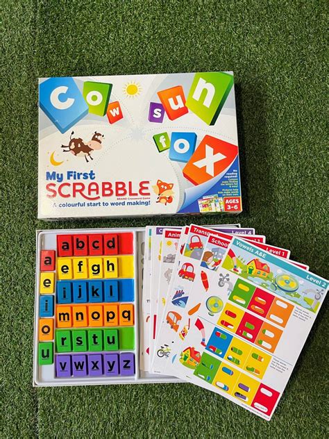 Scrabble for kids, Hobbies & Toys, Toys & Games on Carousell