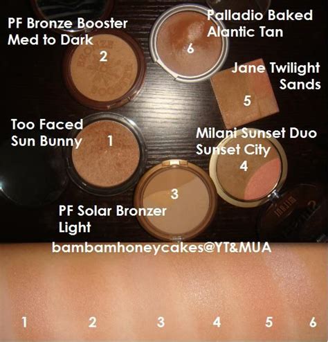 Milani Baked Bronzer Swatches