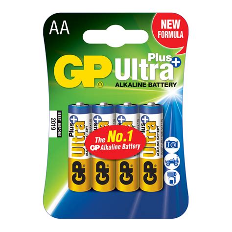 GP Ultra Alkaline Batteries AA Television And HiFi Computers