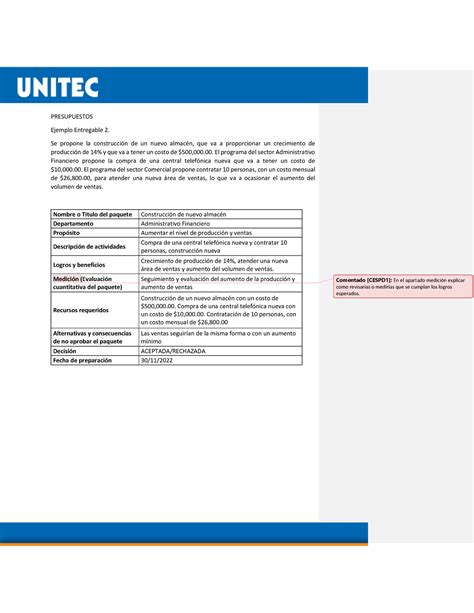 Ejemplo Entregable Actividad Obligatoria Matem Ticas Financieras