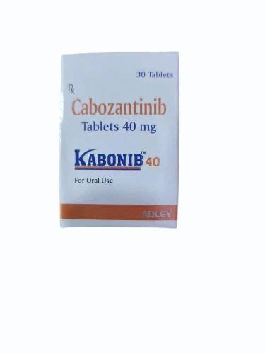 Cabozantinib 40 Mg Tablet At Rs 3000 Bottle Anti Cancer Drugs In