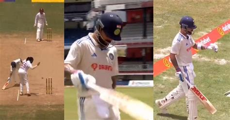 Watch An Angry Virat Kohli Walks Back To The Pavilion After Suffering