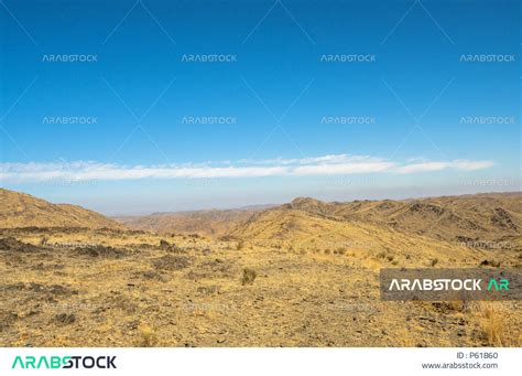 Desert areas of Saudi Arabia, Saudi deserts, desert nature background ...