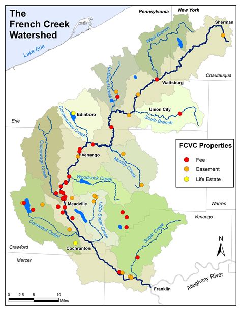 Watershed Map French Creek Valley Conservancy