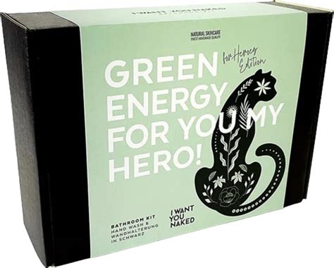 I WANT YOU NAKED For Heroes Bathroom Kit 1 Set Ecco Verde Online Shop