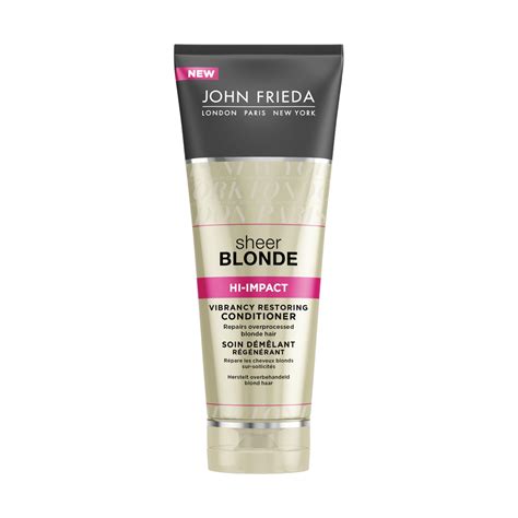 Кондиционер John Frieda Sheer Blonde для пошкодженого волосся HI Impact