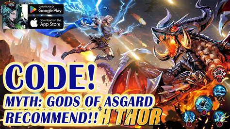 Myth God Of Asgard Tcodes Redeem Code And How To Redeem Code Rpg Game 2023 Androidios