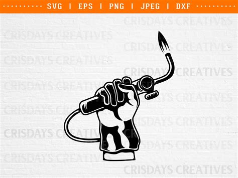 Welder Torch Svg Welder Vector Welder Png Welder Hand Svg Etsy Canada