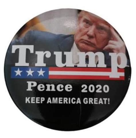 Trump Pence 2020 Button – Patriot Powered Products