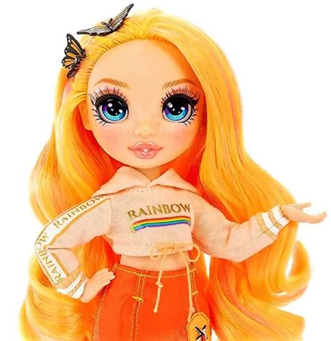 Rainbow High Fashion Surprise Poppy Rowan Doll Orange Outfits Series