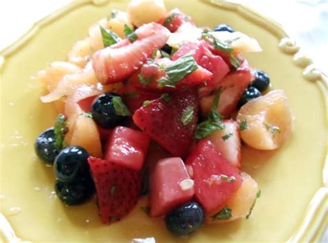 Summer Fruit Salad With Mint Limoncello Just Cook Well