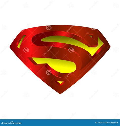 Superman New Logo Vector Illustration | CartoonDealer.com #140873872