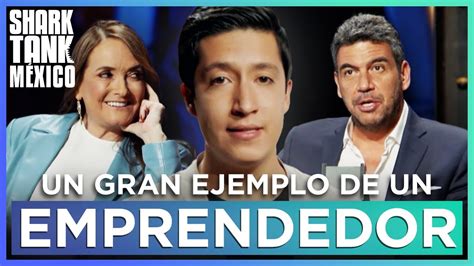 ¡un Gran Emprendedor Con Tan Solo 21 Años Shark Tank México Youtube