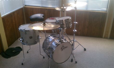 My New Gretsch Catalina Club Street Practice Kit Drums