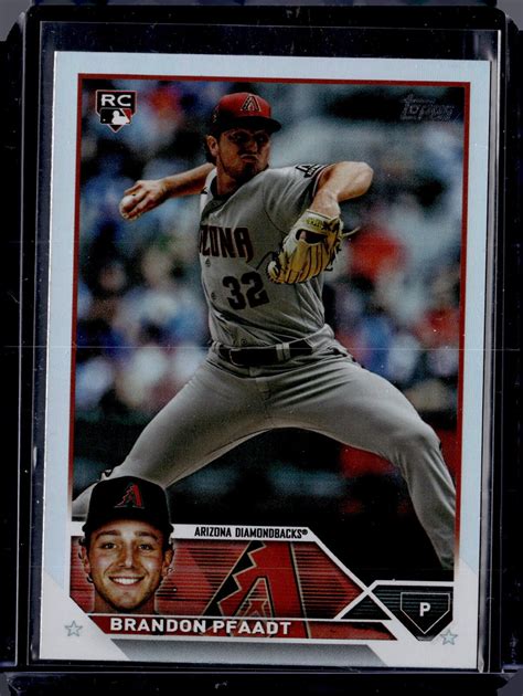 Topps Update Rainbow Foil Sp Brandon Pfaadt Us Rookie Ebay