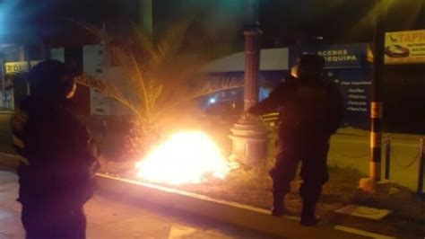 Serenos Realizan Amago De Incendio En La Avenida Municipal Noticias