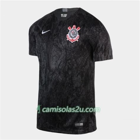 Camisolas de Futebol Corinthians Equipamento Alternativa 2018/19 Manga