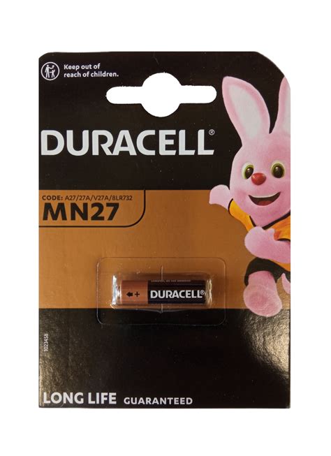 Duracell Specialty Alkaline Mn27 Batterien 12 V 1er Blister A27 27a