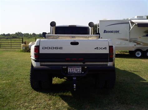 1997 4x4 Dodge dually , 8" stacks , 5 inch lift , 12v cummins - Diesel ...