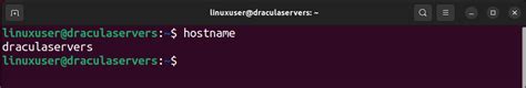 How To Change Hostname In Linux Temporary And Permanent Dracula