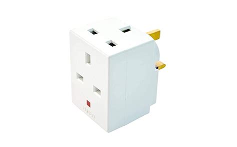 Way Socket Multi Plug Fused Adapter Uk Mains V Ac