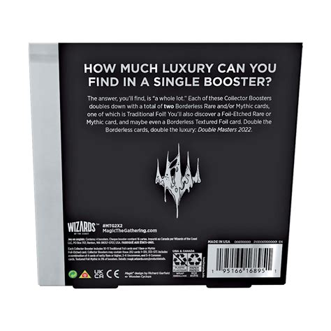 Buy Magic The Gathering Double Masters Collector Booster Box