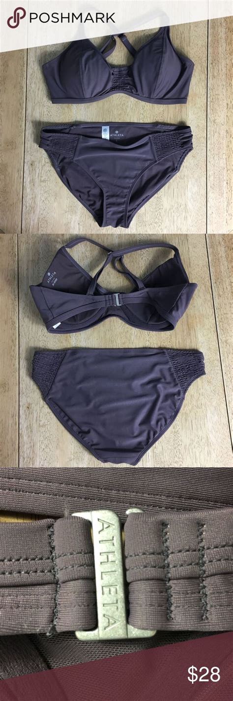 Athleta L D Dusty Purple Pc Bikini Dusty Purple Bikinis Bikini Tops