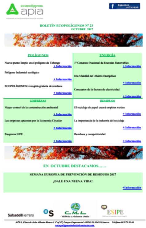 Boletín Ecopolígonos Nº 23 APIA