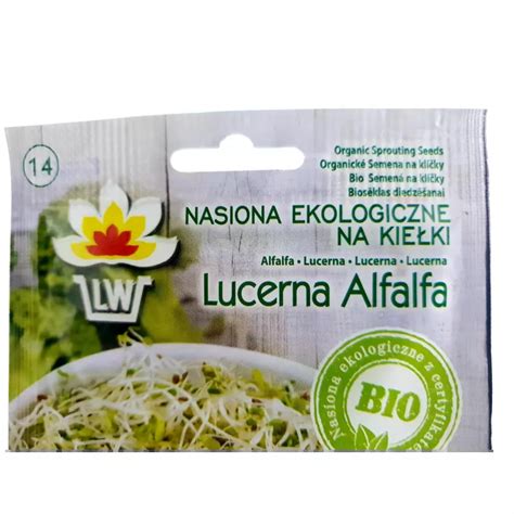 Toraf G Lucerna Alfalfa Bio Organic Nasiona Ekologiczne Kie K W Na