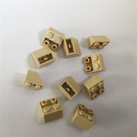 Lego Dachsteine Schr Gsteine X Negativ Invers Beige Tan Neu