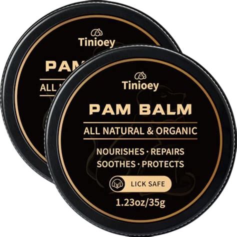 Tinioey All Natural Lick Safe Dog Paw Balm For Dogs And Cats