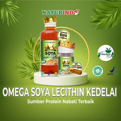 Jual OMEGA 3 6 9 SOYA LECITHIN SUPLEMEN PROTEIN NABATI TUBUH IMUN